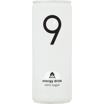 9 Energy Drink Zero Sugar 250 ML
