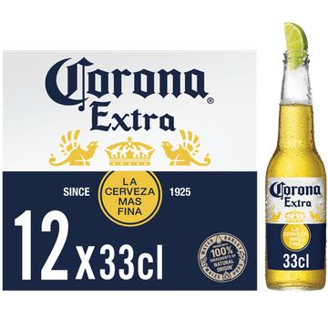 Corona Extra Mexicaans Pils Fles 12x330ML