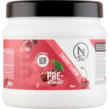 NXT Level Pre-Workout Kersensmaak 300 g