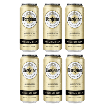 Warsteiner - Pils - Blik - 6 x 500ML
