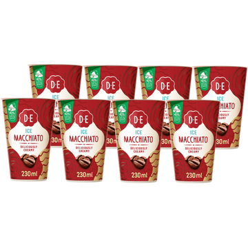 Douwe Egberts Ice Macchiato IJskoffie 8 x 230 ml
