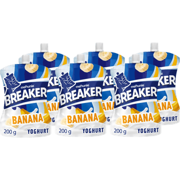 Melkunie Breaker Banaan Yoghurt 6 x 200 g