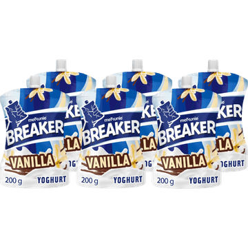 Melkunie Breaker Vanille Yoghurt 6 x 200 g