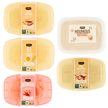 Jumbo broodsalades & hummus