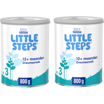 Nestlé LITTLE STEPS 3 Dreumesmelk Standaard 12+ maanden 2 x 800 g