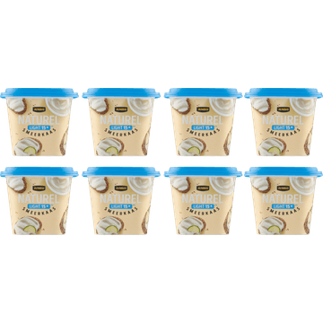 Jumbo Naturel Light 15+ Smeerkaas 8 x 200 g