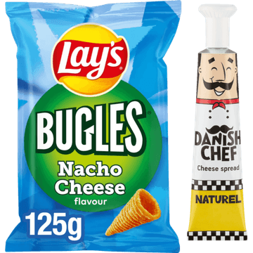 Bugles en Danish Chef Cheese