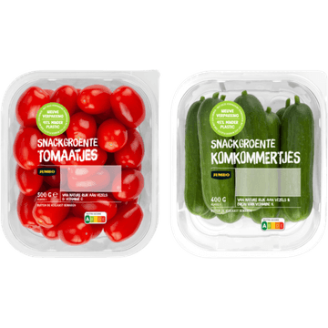 Jumbo Snackgroente Tomaatjes en Komkommertjes