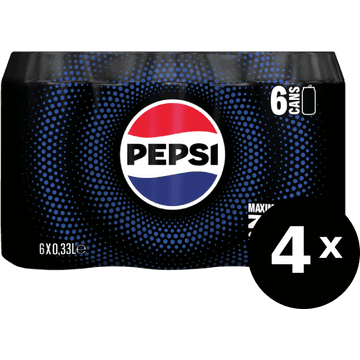 Pepsi zero sugar 4 x 6 x 330 ml