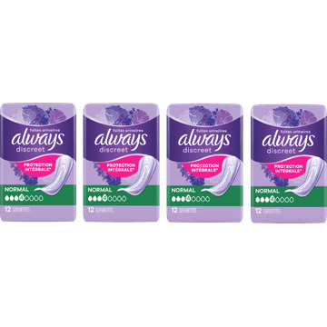 Always Discreet Verband Voor Urineverlies 4 x 12 stuks