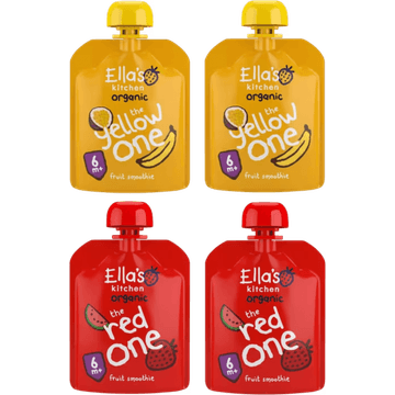 Ella's Kitchen Biologische Fruit smoothies 4 x 90g