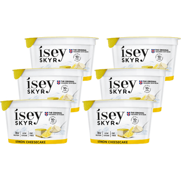 Isey Skyr Lemon-Cheesecake 6 x 170g