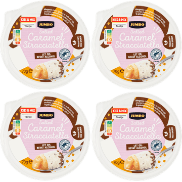 Jumbo Salted Caramel Stracciatella 4 x 70g