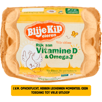 Blije Kip Eieren Vrije Uitloop 6 Stuks