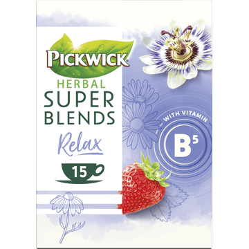 Pickwick Herbal Super Blends Relax 15 x 1,5 g