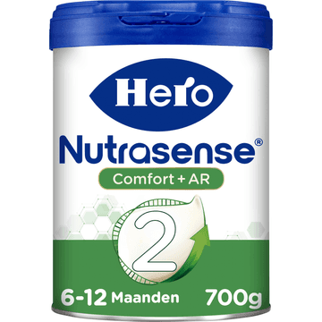 Hero Nutrasense Comfort+ AR Opvolgmelk 2 (6+m) 700gr