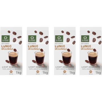 La Place Koffiebonen Lungo Originale Medium 4 x 1000 g