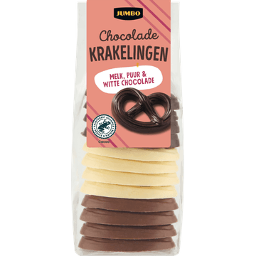 Jumbo Chocolade Krakelingen 150 g