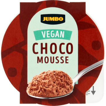 Jumbo Vegan Pure Chocolade Mousse 75 g