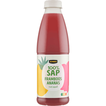 Jumbo 100% Sap Framboos Ananas met Appel 750ML