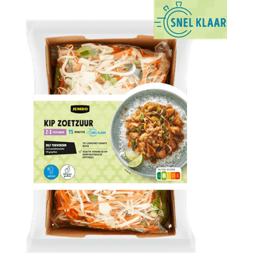 Jumbo Gesneden Verspakket Kip Zoetzuur 2-3 Personen