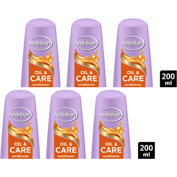Andrelon Conditioner Oil& Care 6 x 250ml