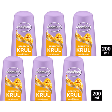 Andrélon Conditioner Perfecte Krul - 6 x 200 ML