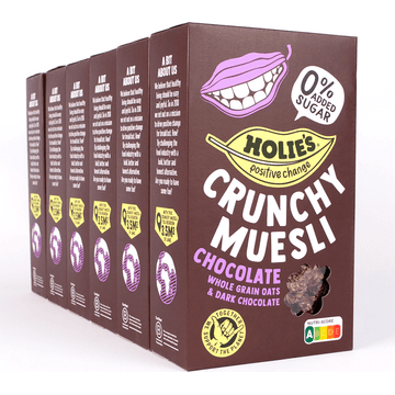 Holie's Crunchy Muesli Chocolate - 6 x 400g
