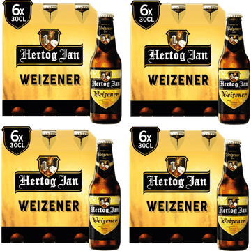 Hertog Jan - Weizener Witbier - Fles 4 x 6 x 300 ml
