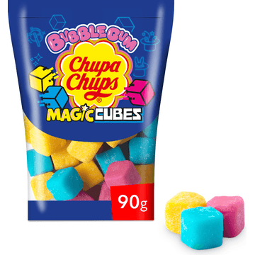Chupa Chups Bubblegum Magic Cubes Pot 40 stuks