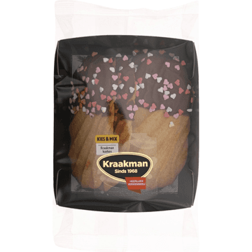 Kraakman Roomboter Sprits met Chocolade 5 Stuks