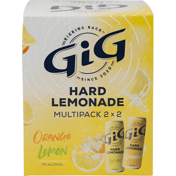 Gig Hard Lemonade 4x330ML