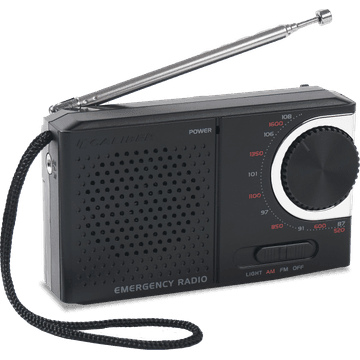 Caliber Noodradio met Lamp 1 Stuk