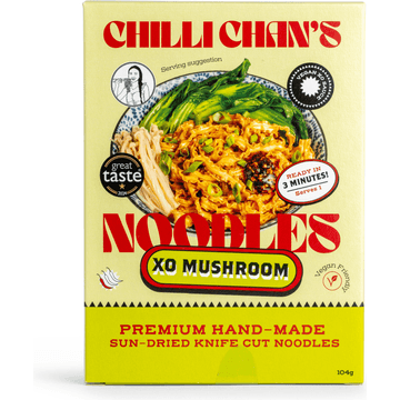 Chilli Chan's Knife Cut Noodles Mushroom XO