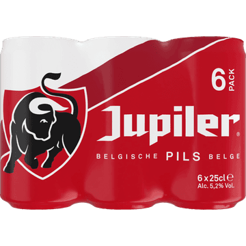 Jupiler - Blik - 6 x 250 ml