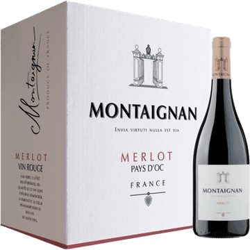 Montaignan - Merlot - 6 x 750ML