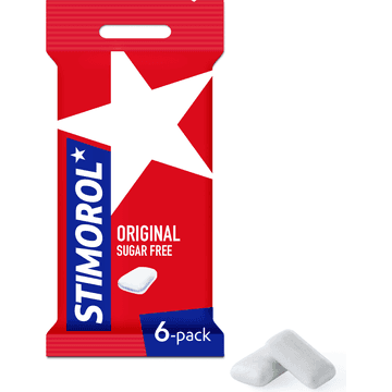 Stimorol Original Sugar Free 6 x 14 g